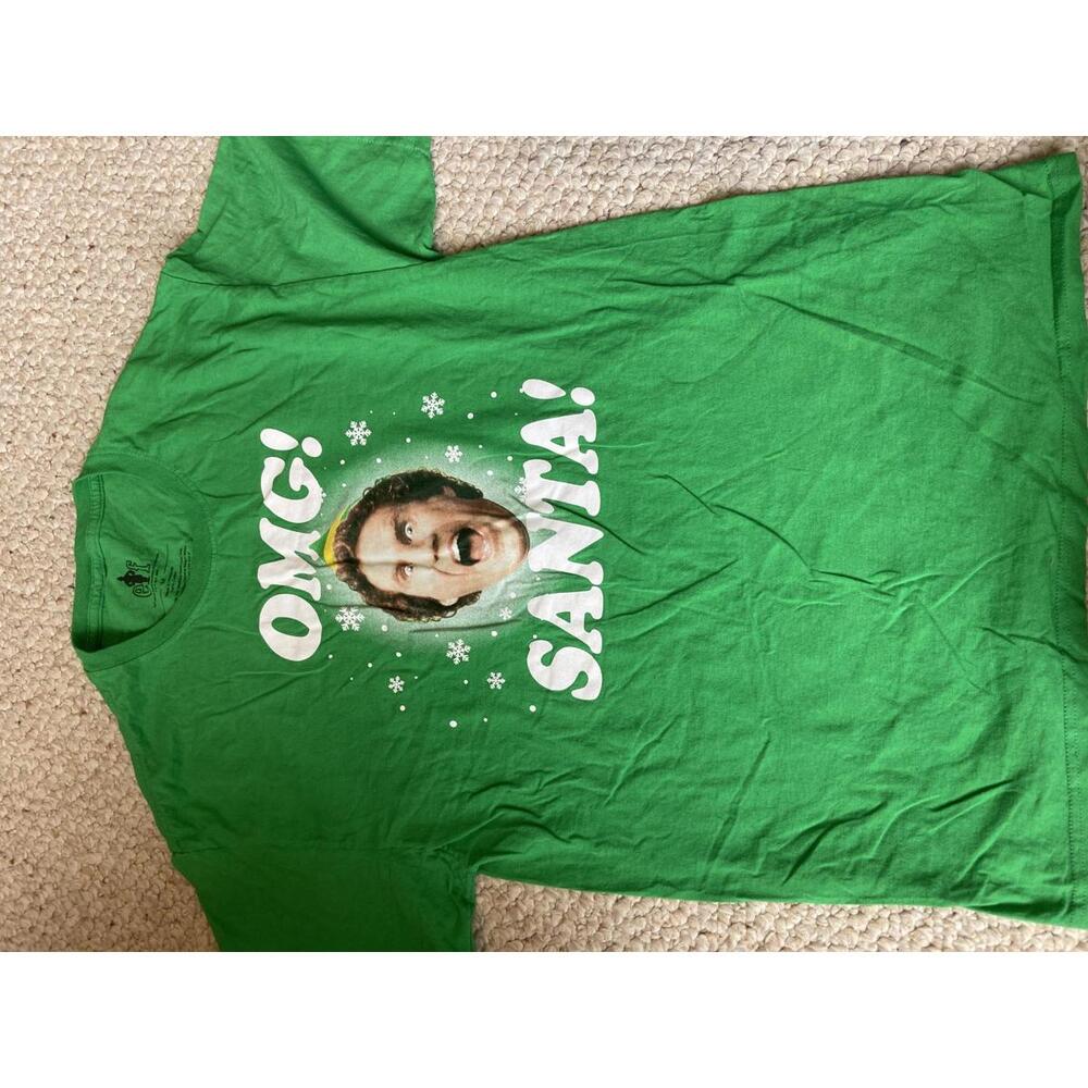 Elf OMG Santa Graphic T-Shirt